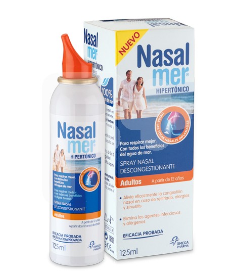 Nasalmer adultos hipertonico spray 125ml