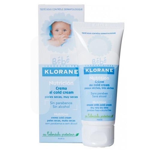 Klorane Bebé crema nutritiva al cold cream 40ml