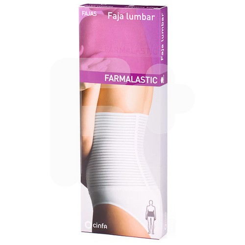 FAJA FARMALASTIC LUMBAR VELCR T/4 130-14
