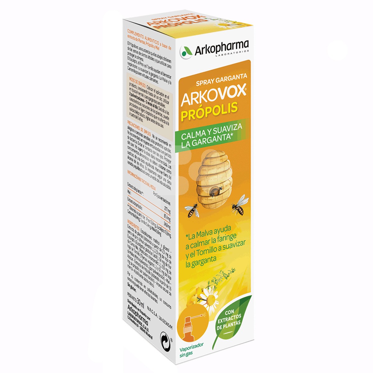 Arkovox propolis garganta spray 30ml