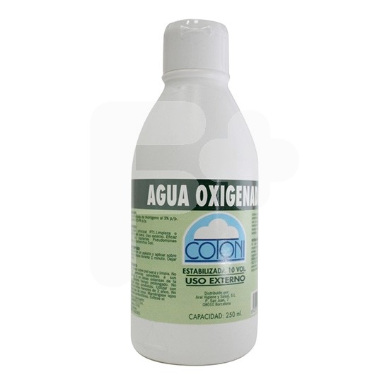 Agua oxigenada cotoni 250 ml