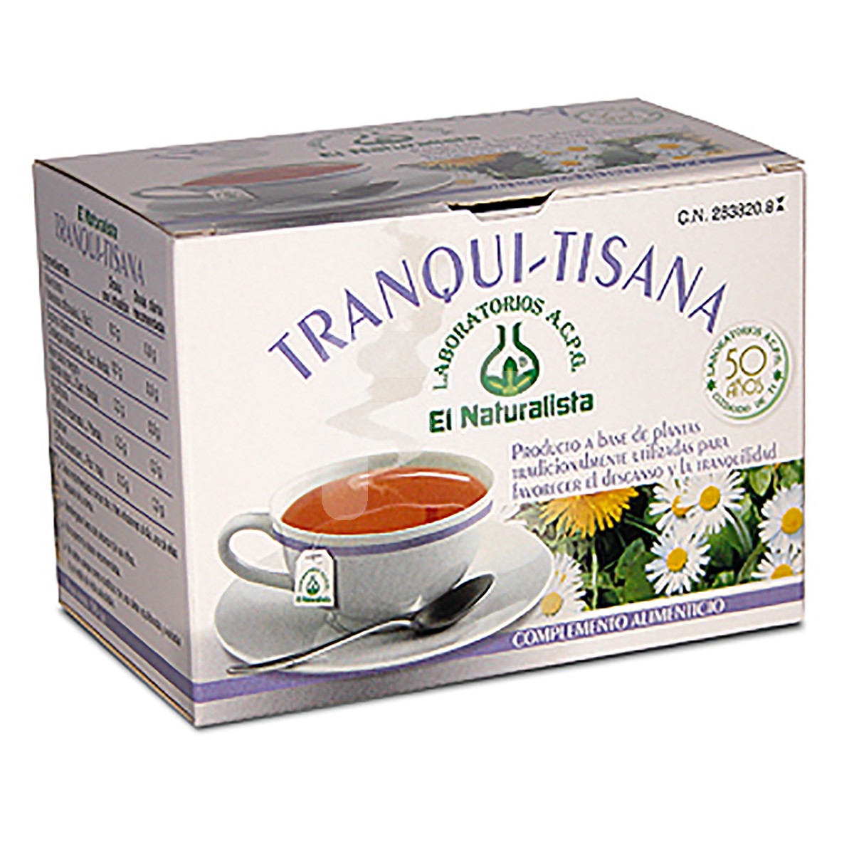 EL NATURALISTA TRANQUITISANA 20 INFUSIO