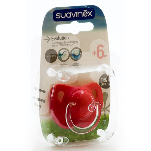 Suavinex Chupete evolution silicona +6m