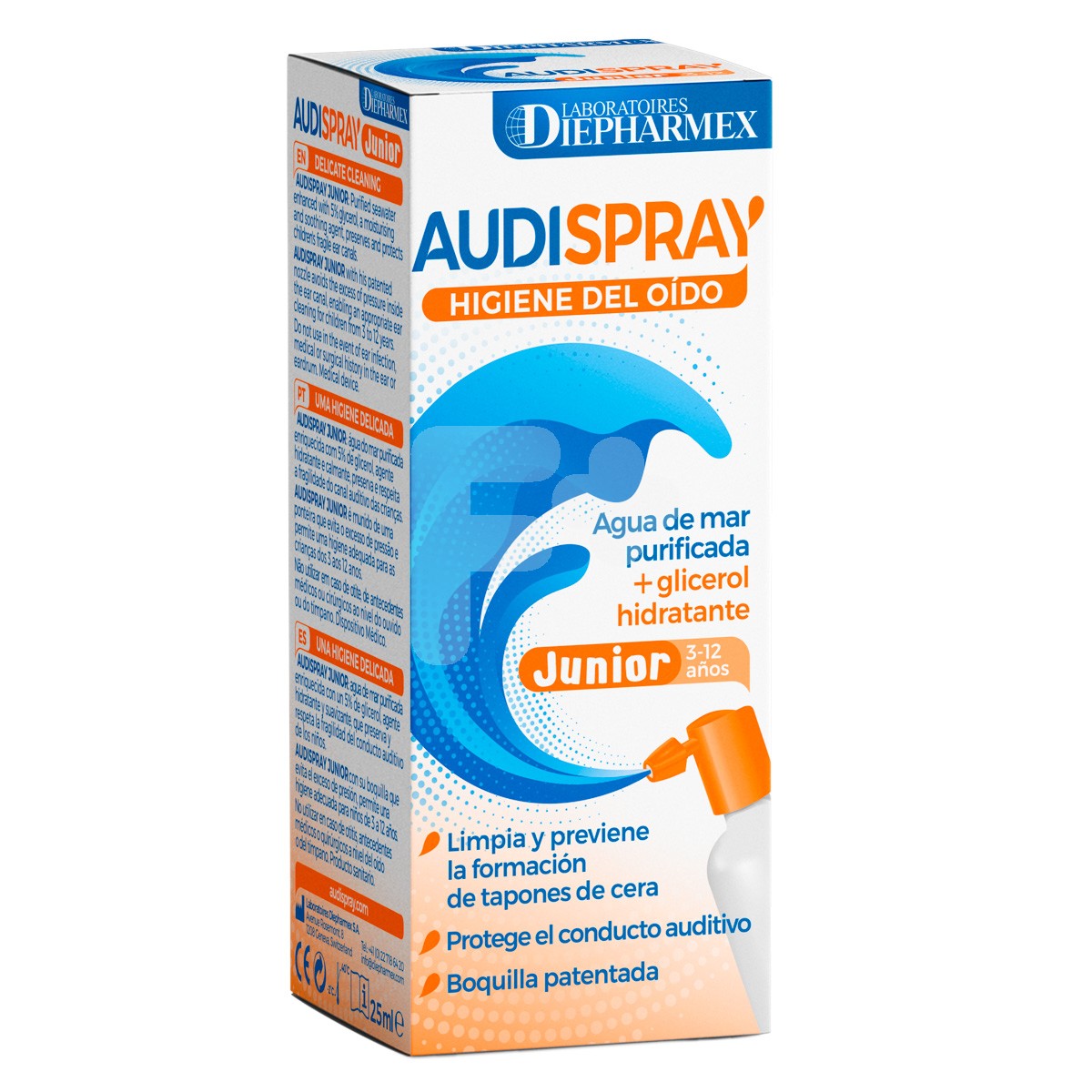 Audispray junior limpieza oidos 25ml