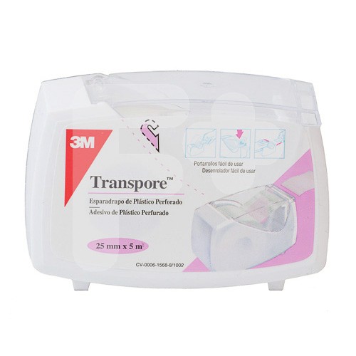 TRANSPORE ESPARADRAPO BLANCO  5X2,5 PORT