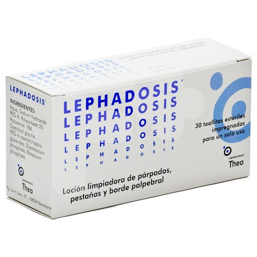 LEPHADOSIS 30 TOALLITAS ESTERILES