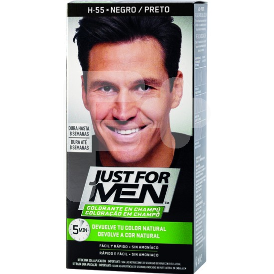 Just for men anticanas negro