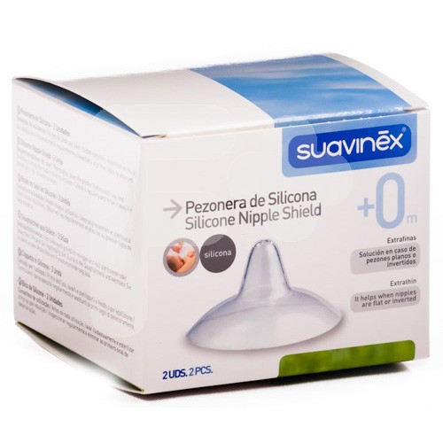 Suavinex Pezonera silicona 2uds