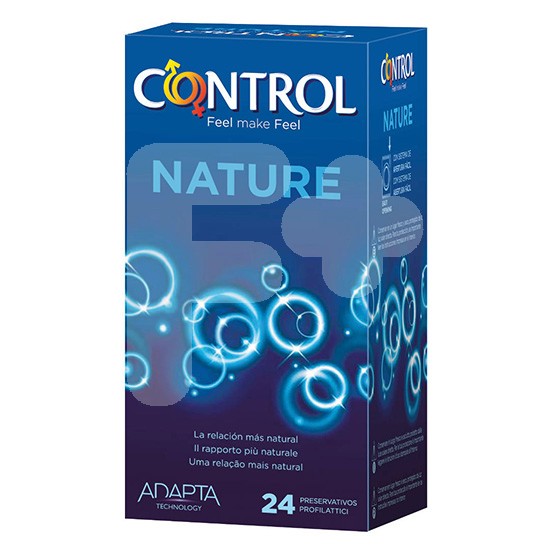 Preservativo control adapta nature 24 u