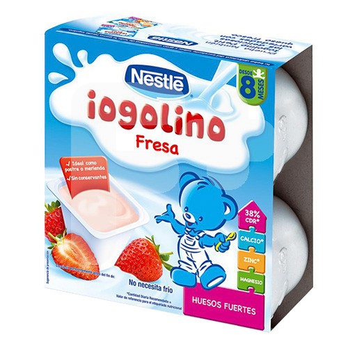 Nestle Yogolino fresa 4 x 100 gr