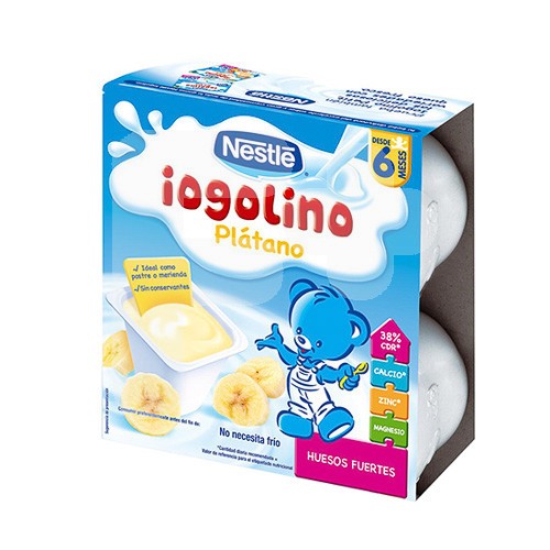 Nestle Yogolino plátano 4x100g