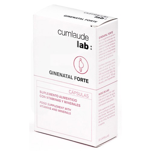 Ginenatal forte 30 capsulas