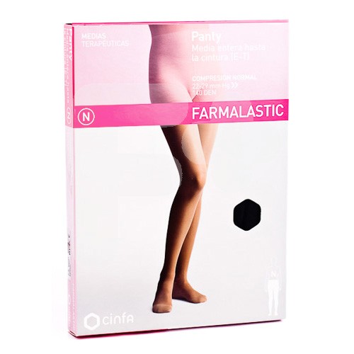 PANTY FARMALASTIC C/N NEGRO T/RP PANTY FARMALASTIC C/N NEGRO T/RP