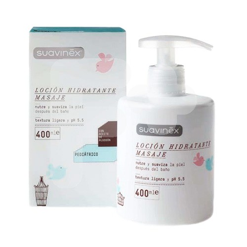 Suavinex Loción hidratante masaje 400ml