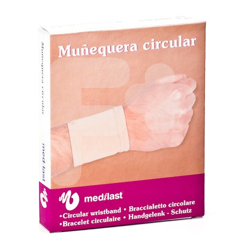 MUÑEQUERA MEDILAST CIRCULAR 810 MED.BEIG