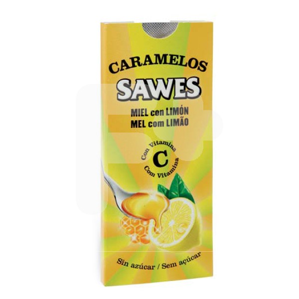 CARAMELOS SAWES MIEL LIMON S/A. BLISTERS