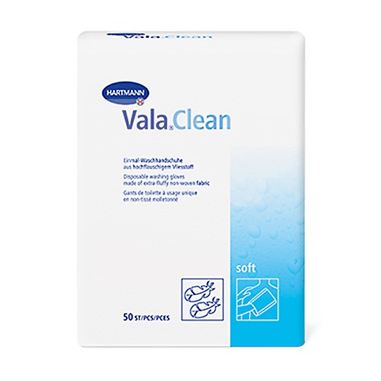 Valaclean soft manopla desechable 15u