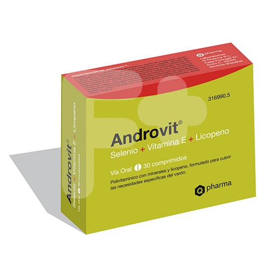 ANDROVIT 30 COMPRIMIDOS