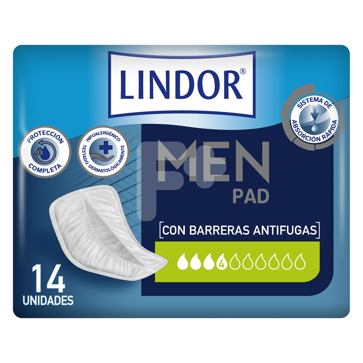 Molicare Premium Men pad 4 gotas 14u