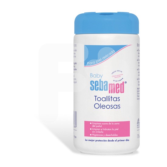 Sebamed Baby toallitas oleosas  70 ud