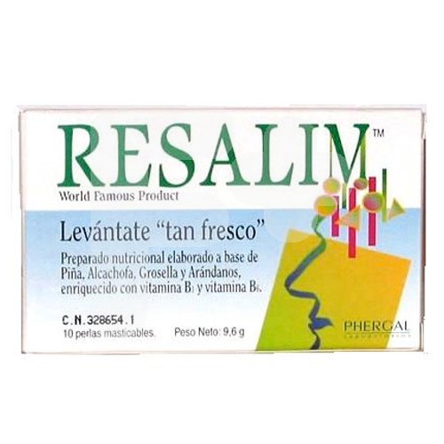 RESALIM PLUS PERLAS MASTICABLES