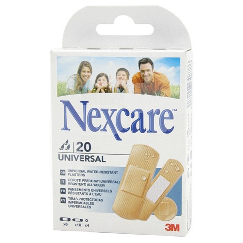 NEXCARE PLASTICO 20 TIRAS SURTIDO NEXCARE PLASTICO 20 TIRAS SURTIDO
