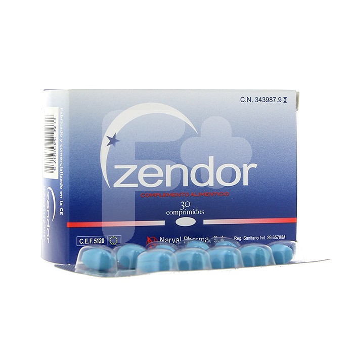 ZENDOR 30 COMPRIMIDOS