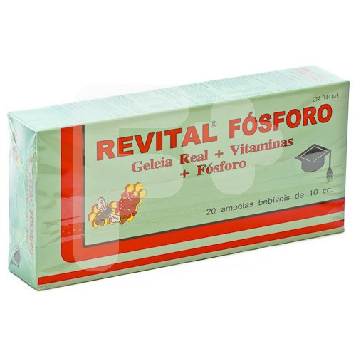 REVITAL FOSFORO 20 AMPOLLAS BEBIBLES