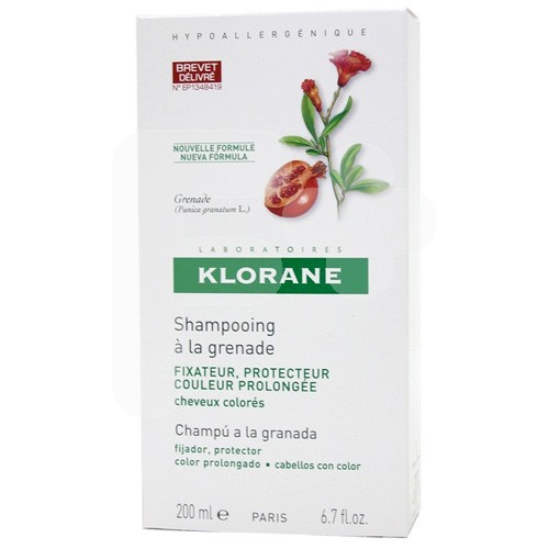 Klorane champú a la granada 200ml