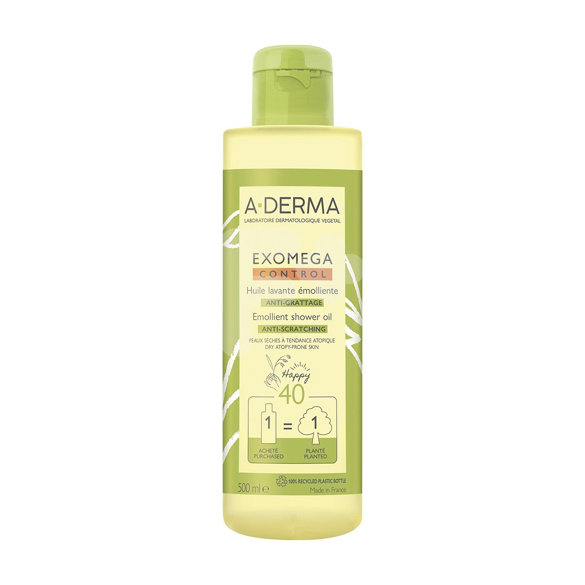 Aderma exomega aceite de ducha 500ml