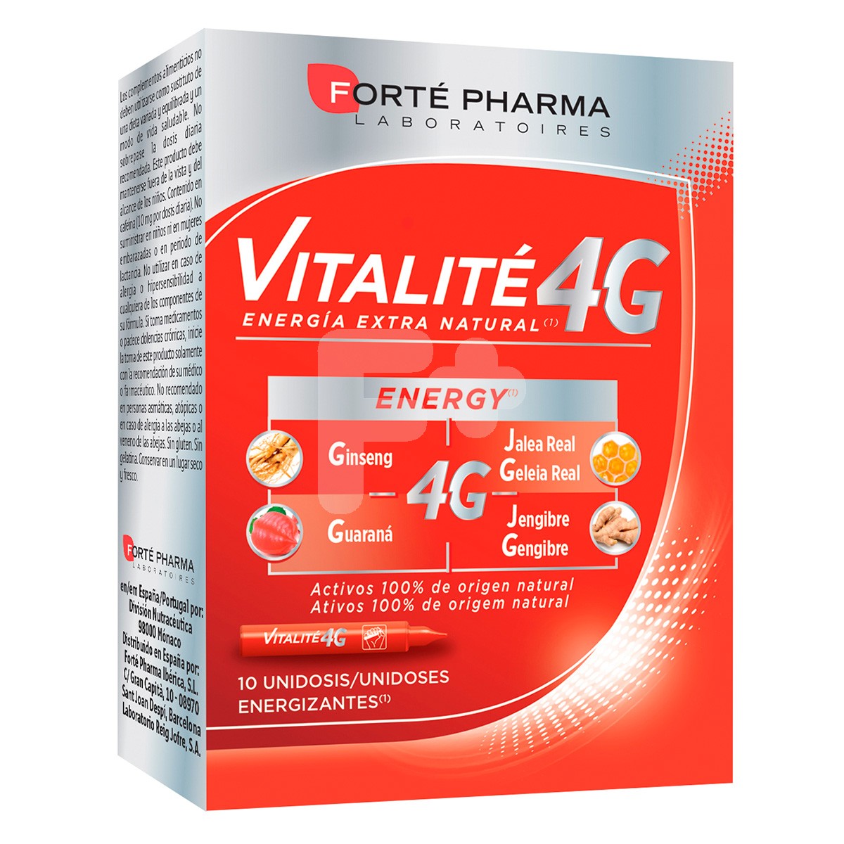 Forte pharma energy vitalite 4 10 viales