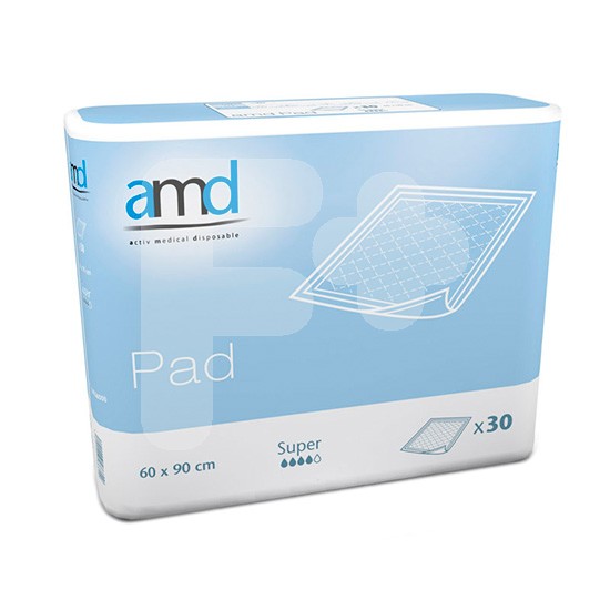 Amd protector cama  pad super 60x90 30uds