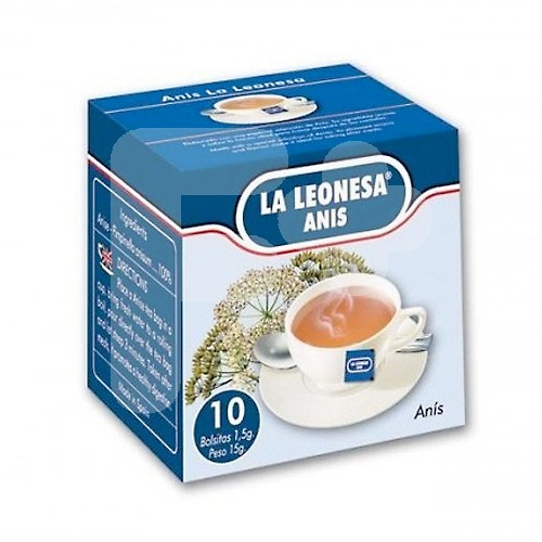 ANIS INFUSION 10 UND. LA LEONESA