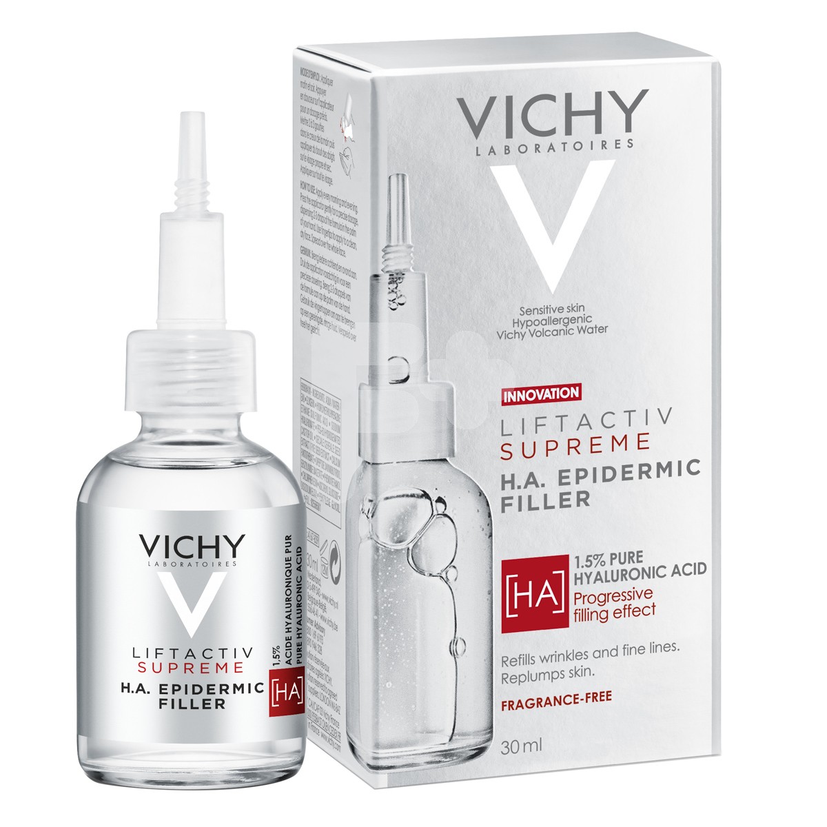 Vichy Liftactiv Supreme H.A sérum antiarrugas rostro y ojos 30ml