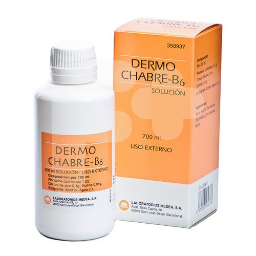 Dermochabre b6 solución 200ml