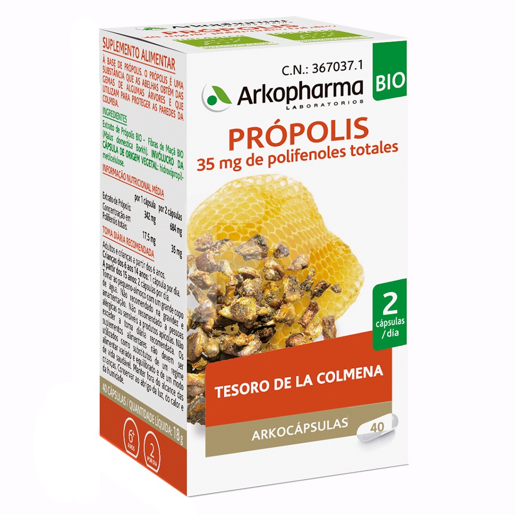 ARKOCAPSULAS PROPOLIS 42 CAPSULAS