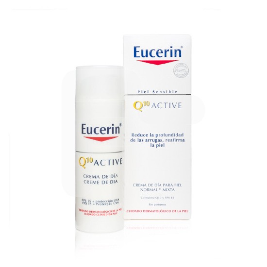 Eucerin Q10 antiarrugas fluído día 50ml Eucerin Q10 antiarrugas fluído día 50ml