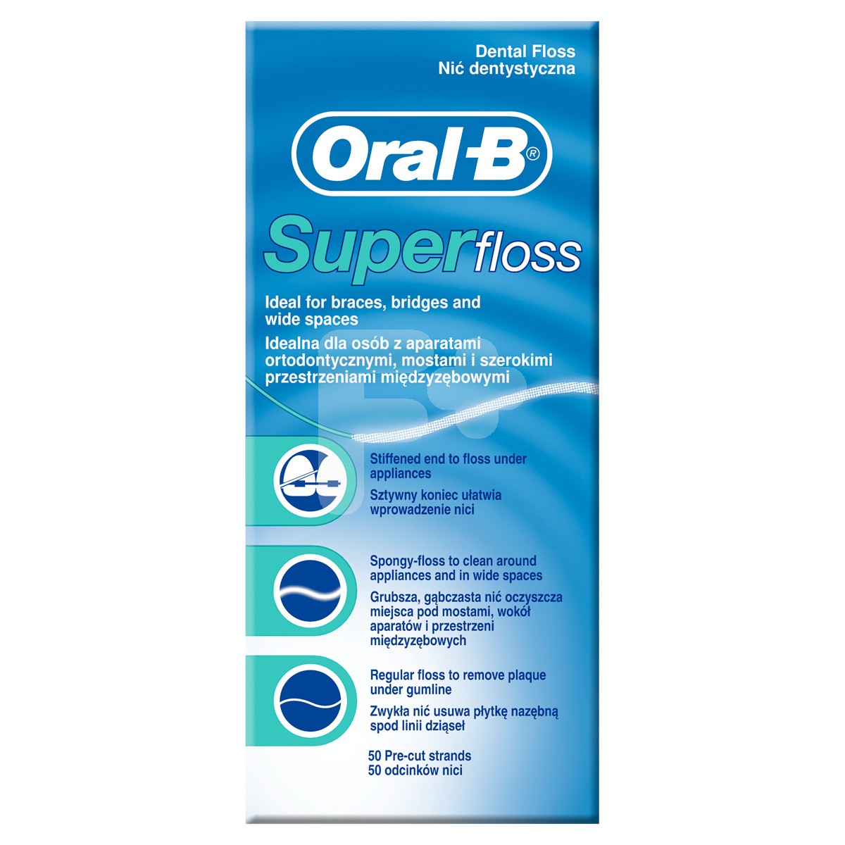 OralB seda dental superfloss 50ml