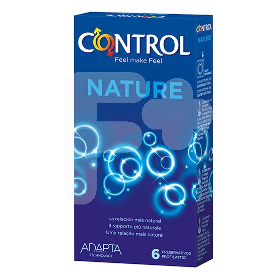 Control preservativo adapta nature 6 u