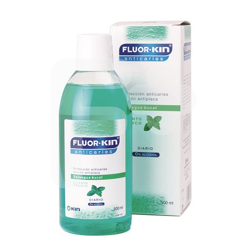 Fluorkin enjuague diario menta 500ml