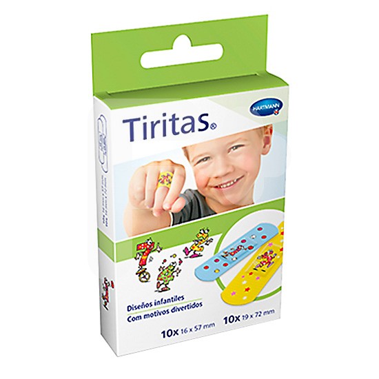 Hartmann tiritas infantiles kids 20 und