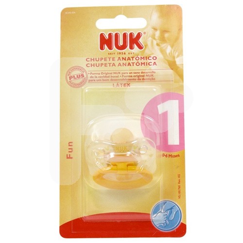 Nuk Nukete chupete latex surtido talla 1