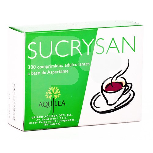 Sucrysan Aspartamo edulcorante 300 comprimidos