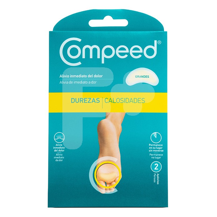 Compeed durezas grande 2 uds