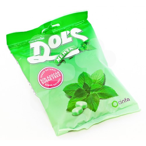 DOLS CARAMELOS MENTA S/AZUCAR BOLSA