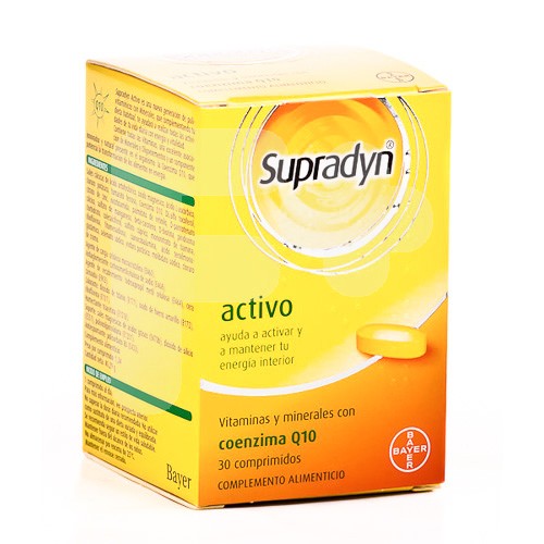 Supradyn activo 30 comprimidos