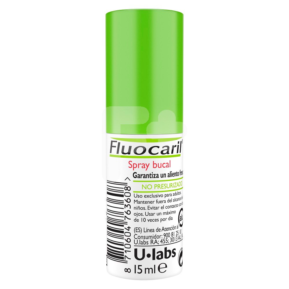 Fluocaril spray bucal 15 ml