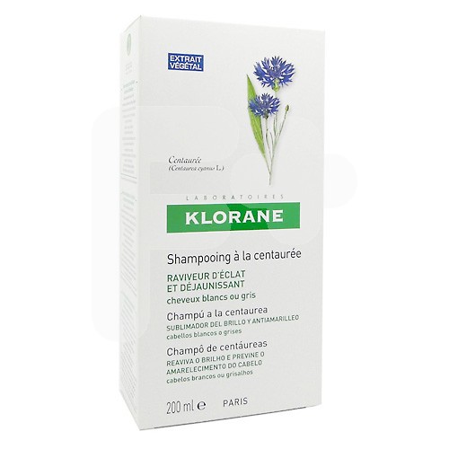 Klorane champú a la centaurea 200ml