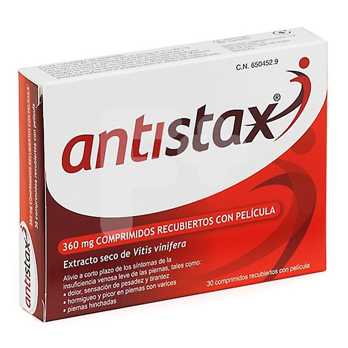 Antistax 360mg 30 comprimidos recubiertos