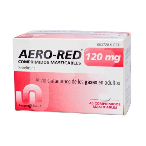 Aero Red 120mg 40 comprimidos masticables